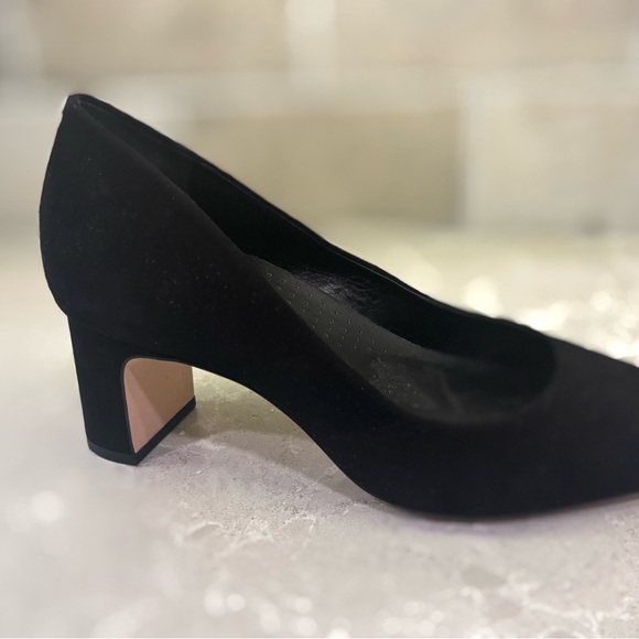 Antonio Melani 2 1/2 inch black suede heels. - Picture 3 of 10